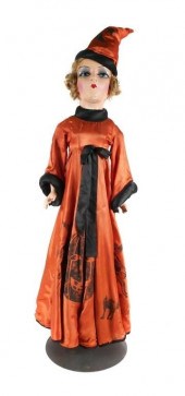 VINTAGE 30" HALLOWEEN WITCH DO