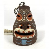 Vintage 50s Era Ceramic Tiki L