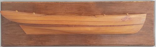 VINTAGE 7-LIFT BOAT MAKER'S HALF