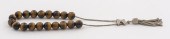 VINTAGE 950 SILVER TIGER'S EYE