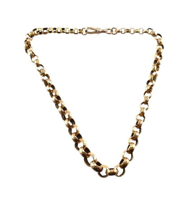 VINTAGE 9K GOLD NECKLACE