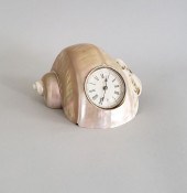 VINTAGE ABALONE SHELL DESK CLO