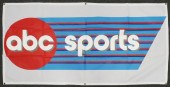 VINTAGE ABC SPORTS BANNERCBS S