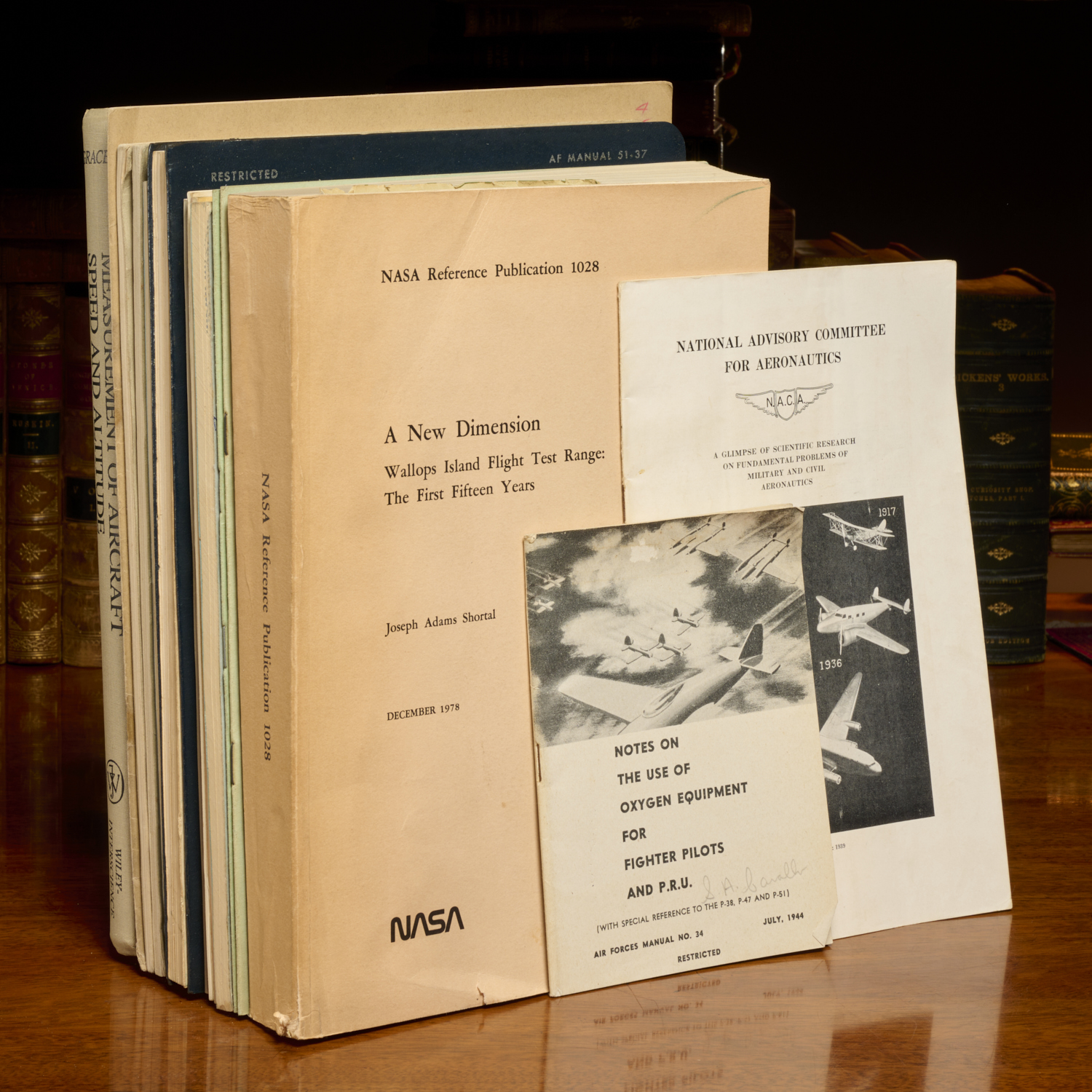 VINTAGE AIR FORCE & NASA RESEARCH &