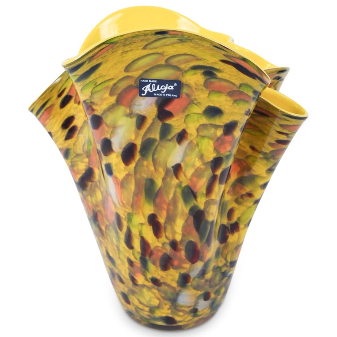 VINTAGE ALICJA HAND BLOWN GLASS