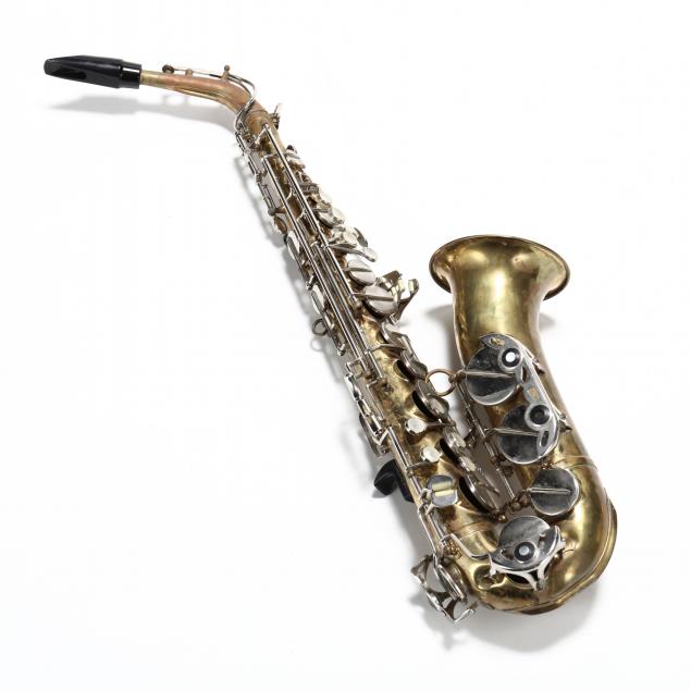 VINTAGE ALTO SAXOPHONE The top