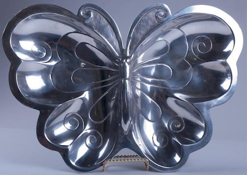 VINTAGE ALUMINUM BUTTERFLY