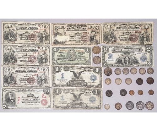 VINTAGE AMERICAN PAPER CURRENCY