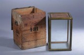 VINTAGE AMERICAN PINE HINGE-TO