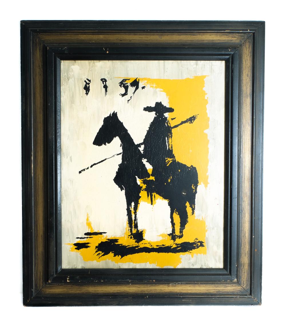 VINTAGE AMERICAN SCHOOL PAINTING OF