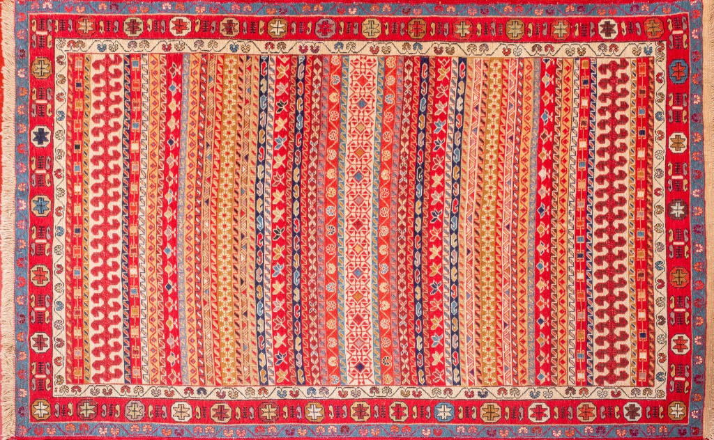 VINTAGE ANATOLIAN TURKISH KILIM RUG