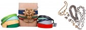 Vintage and designer belt grou