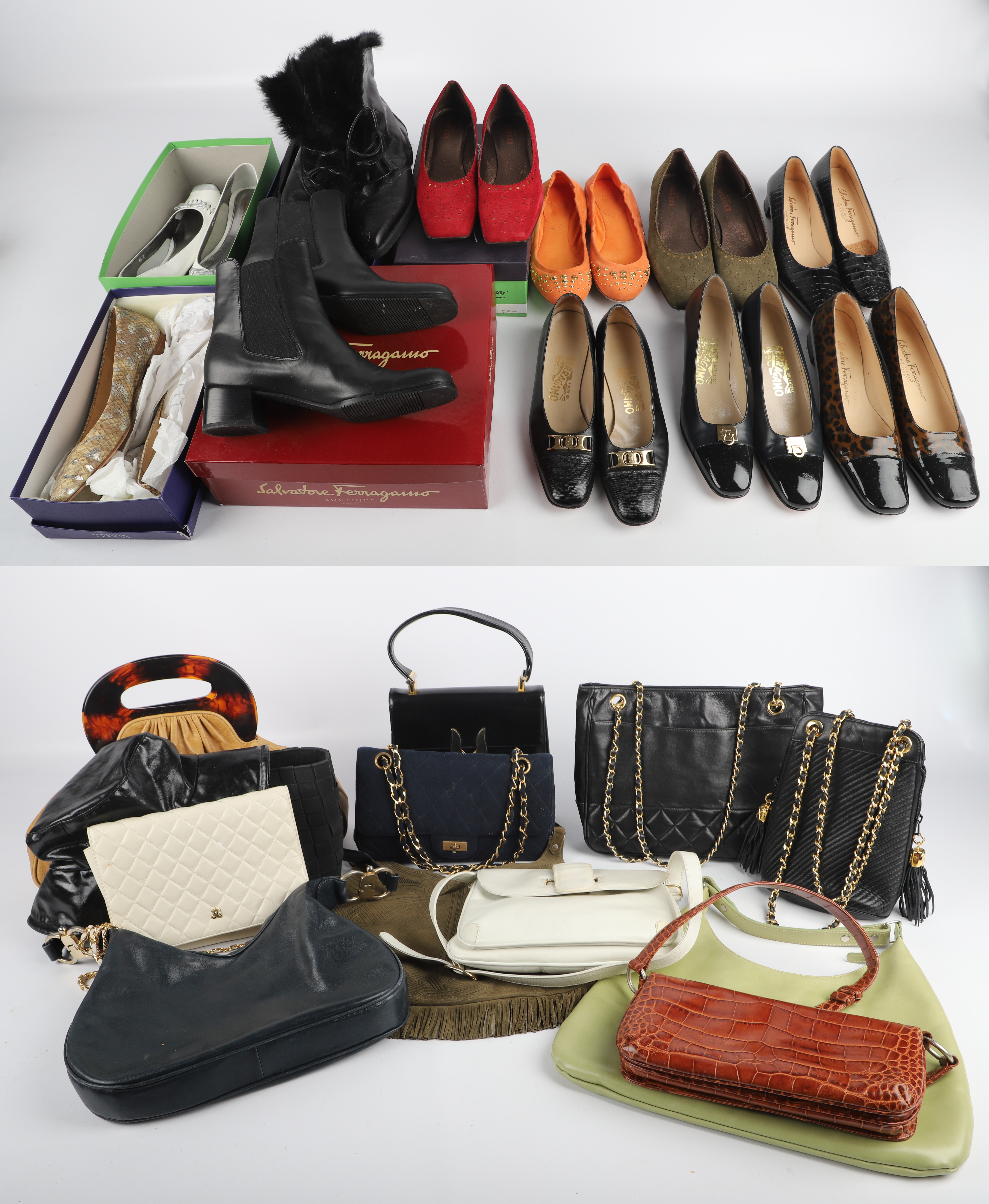 Vintage and designer shoes and