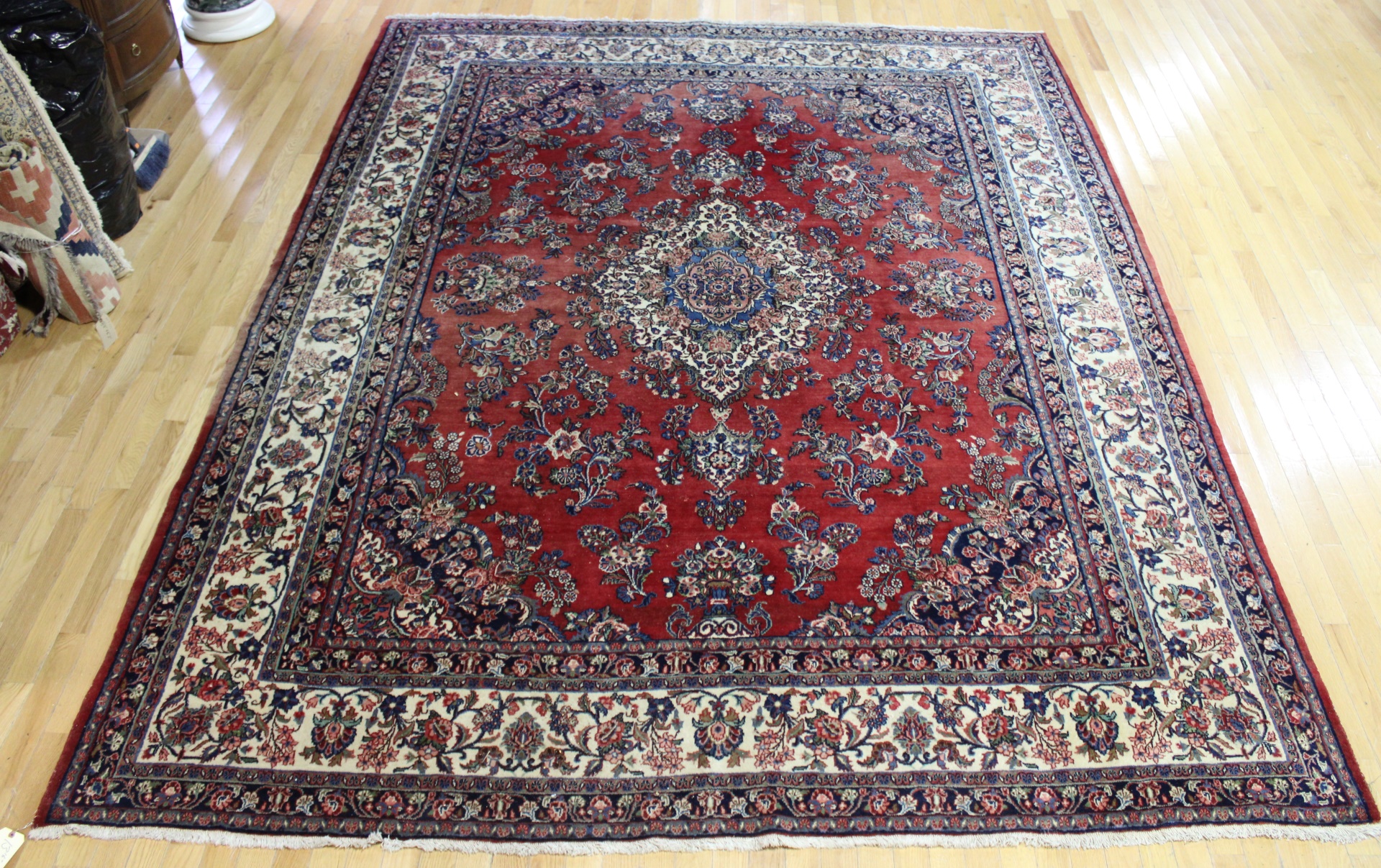 VINTAGE AND FINELY HAND WOVEN