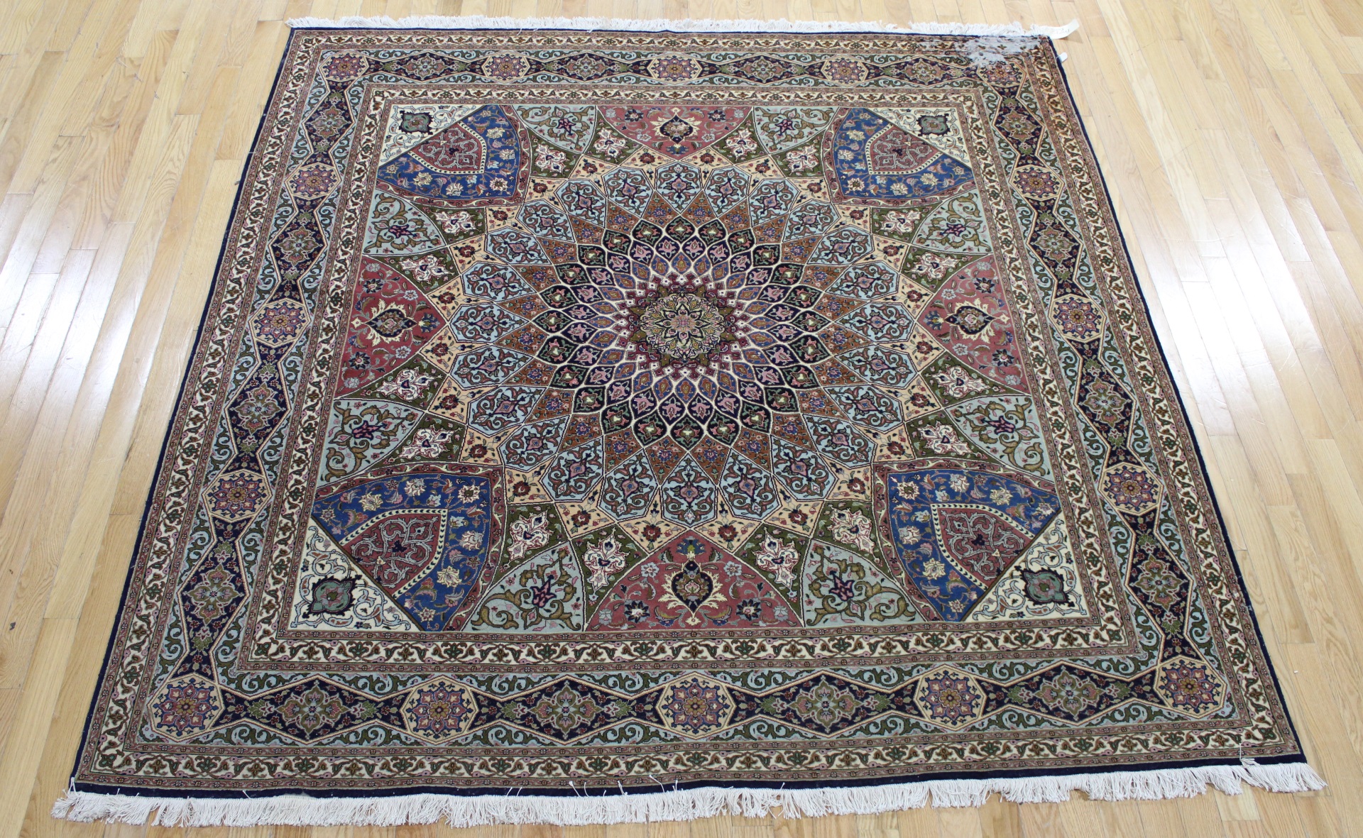 VINTAGE AND FINELY HAND WOVEN