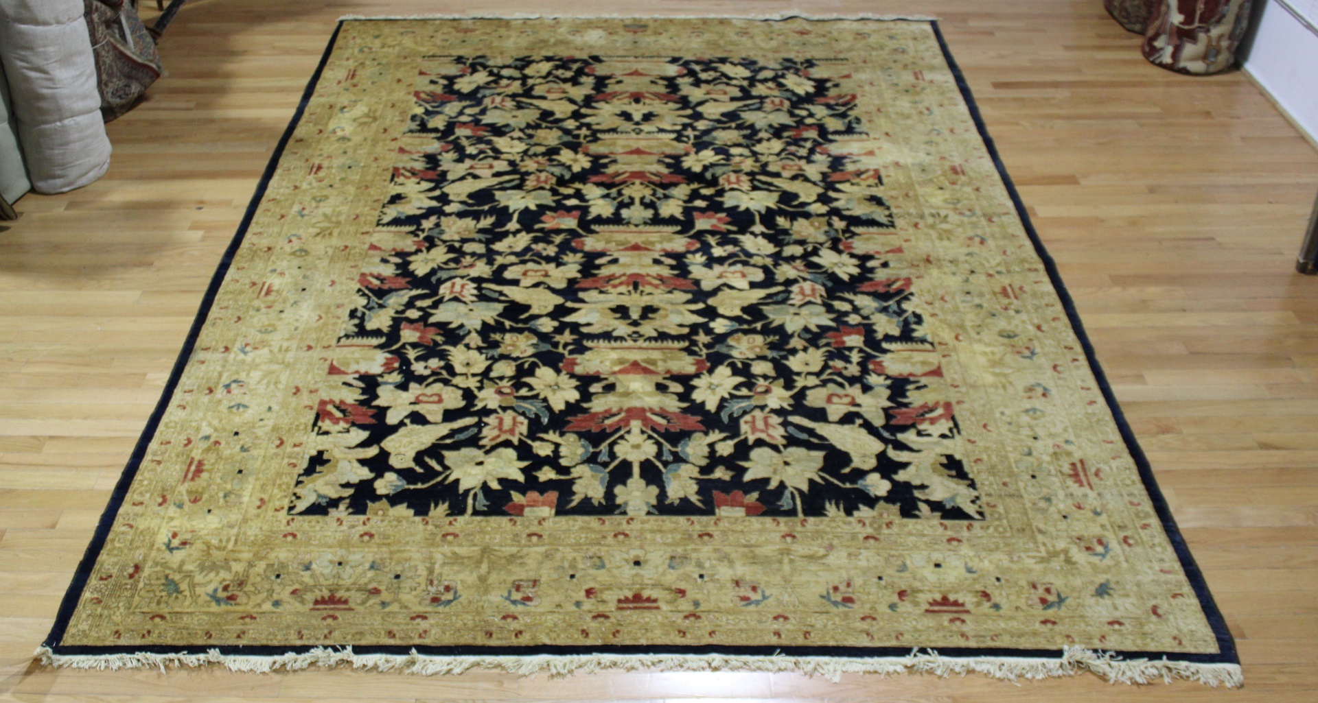 VINTAGE AND FINELY HAND WOVEN