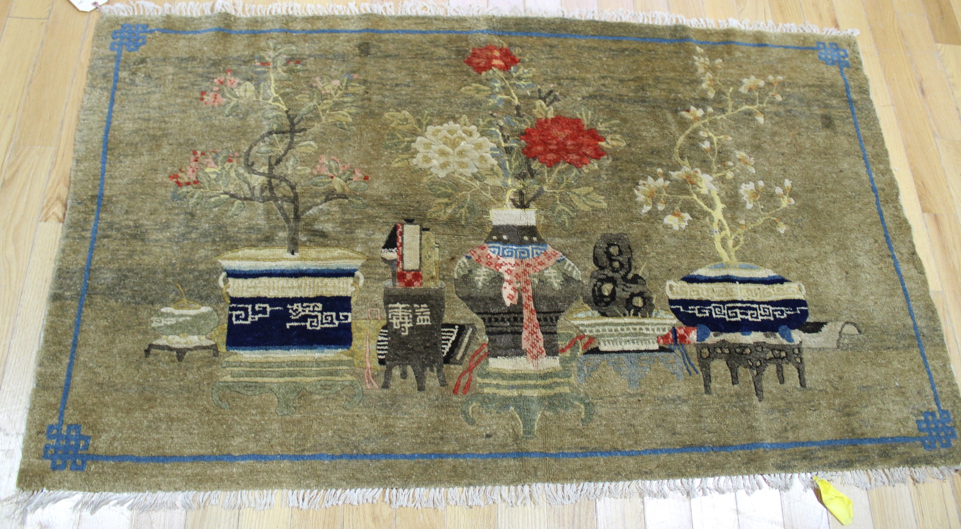 VINTAGE AND FINELY HAND WOVEN