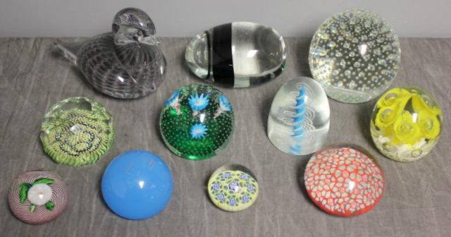 Vintage and Modern Paperweight