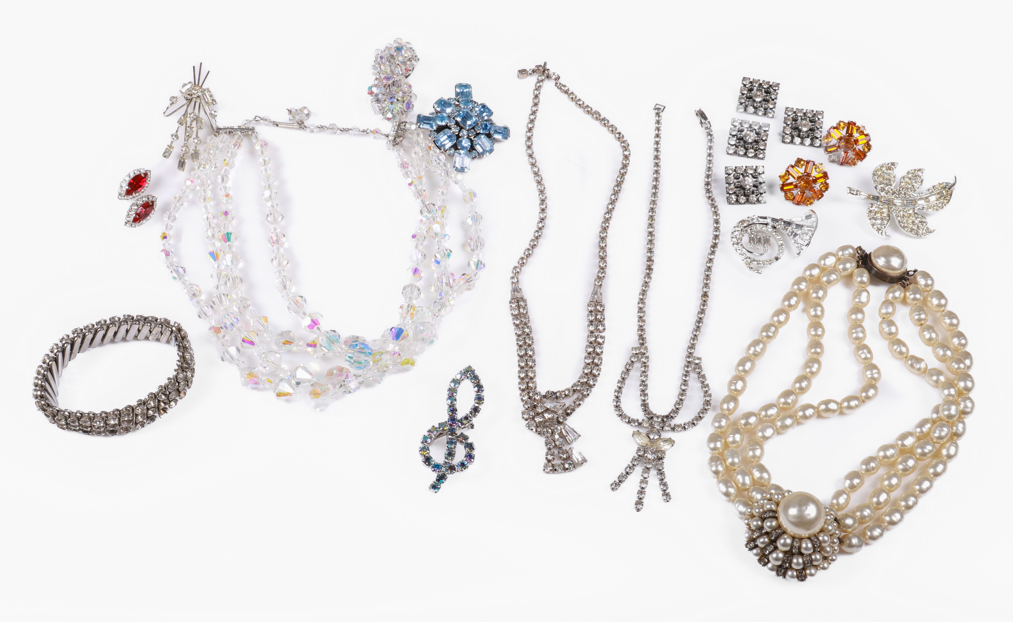 Vintage and rhinestone jewelry