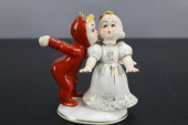 VINTAGE ANGEL WITH MOVING HEAD