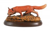 VINTAGE ANRI FOX CARVING BY GU