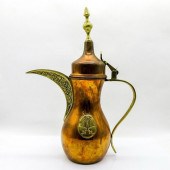 VINTAGE ARABIC COPPER DALLAH C