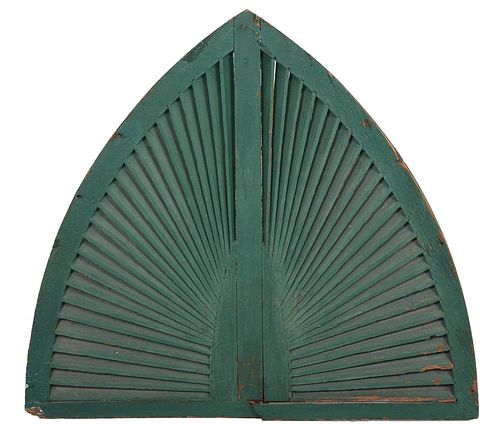VINTAGE ARCHITECTURAL PALMETTE FORM