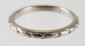 VINTAGE ART DECO 18K GOLD ORAN
