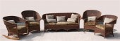 VINTAGE ART DECO FIVE PIECE GR