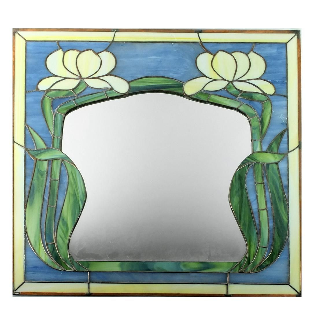 VINTAGE ART NOUVEAU STYLE LEADED