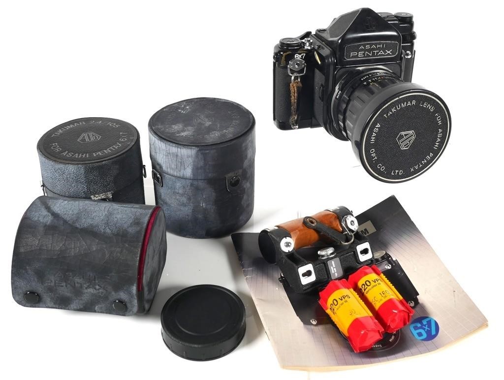 VINTAGE ASAHI PENTAX 6X7 FILM