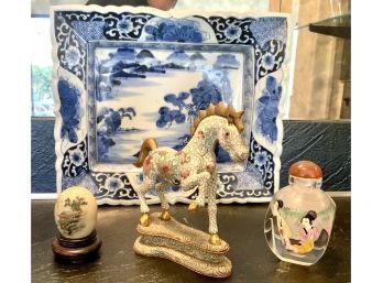 Vintage Asian accessories,