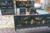 VINTAGE ASIAN FIGURAL FOUR PIE