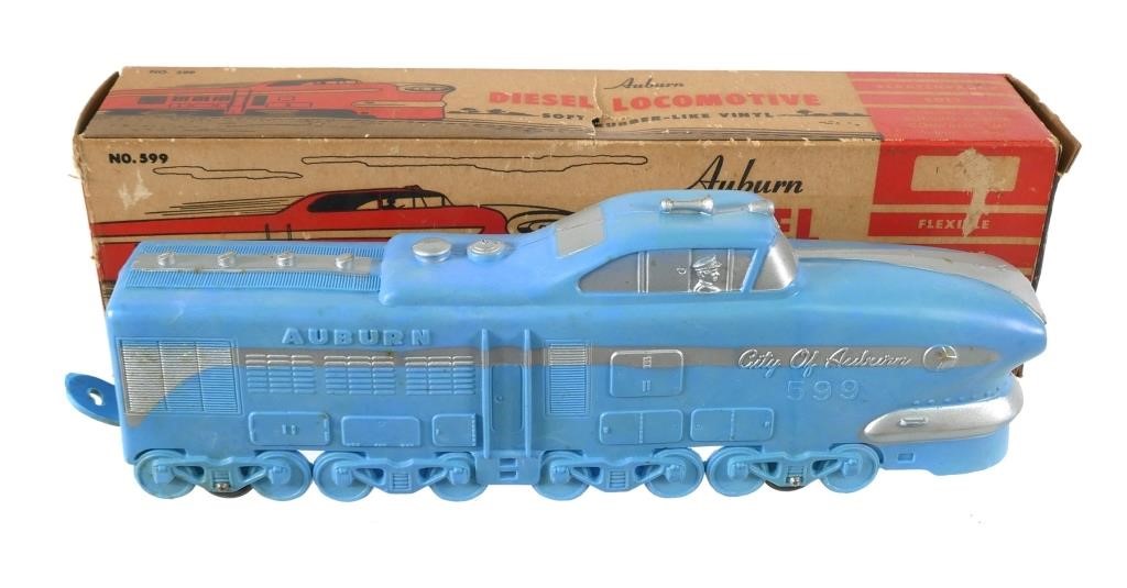VINTAGE AUBURN DIESEL LOCOMOTIVE