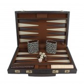 VINTAGE BACKGAMMON BAKELITE SE
