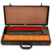VINTAGE BAKELITE MAHJONG SETDE