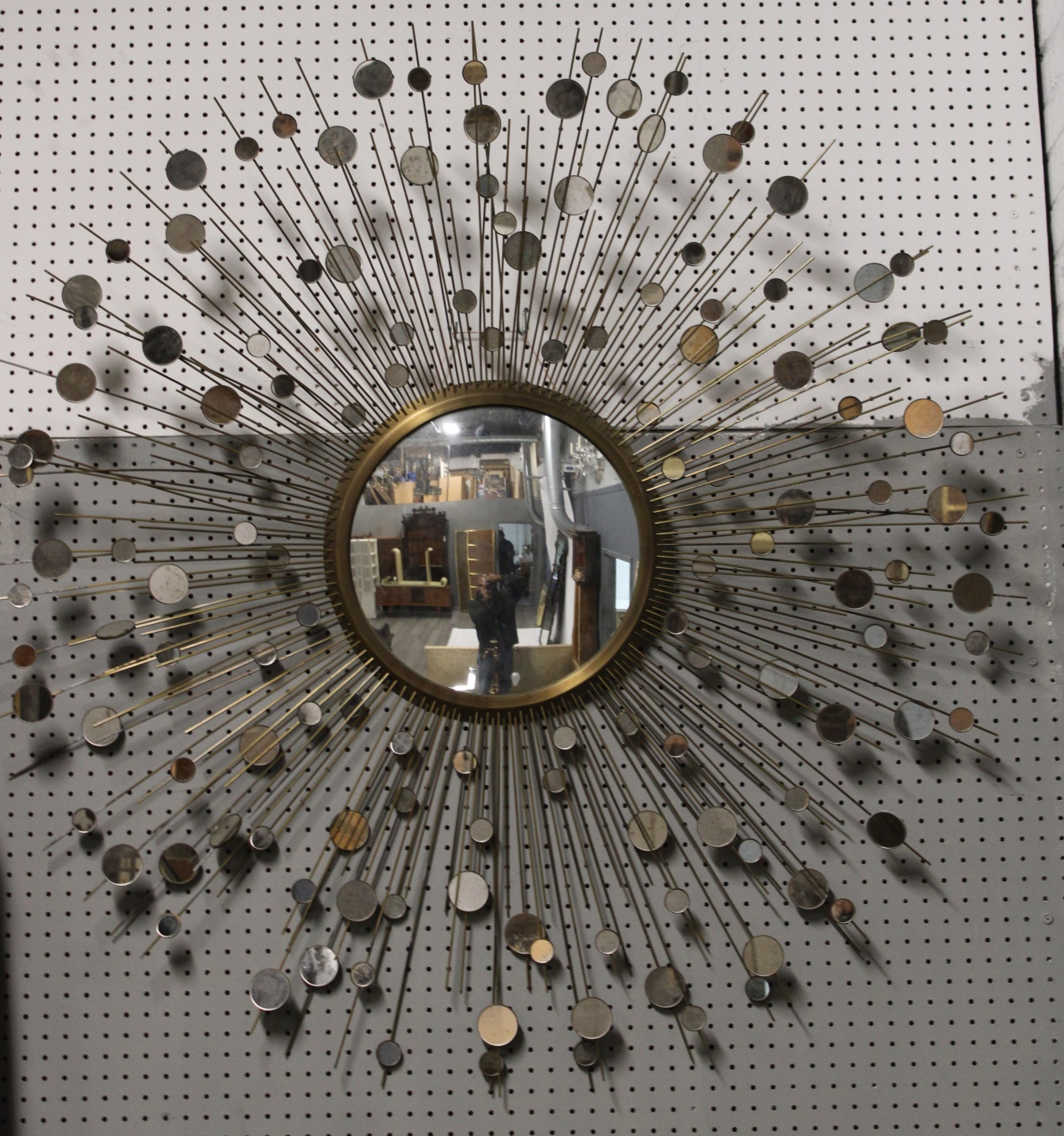 VINTAGE BAKER CONSTELLATION MIRROR.