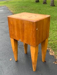 Vintage Bally maple butcher’s block