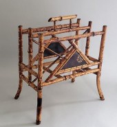 VINTAGE BAMBOO LACQUERED MAGAZ