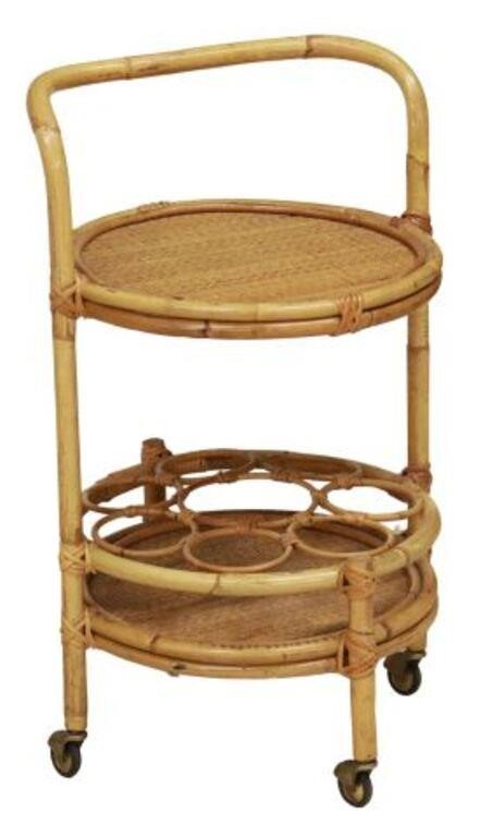 VINTAGE BAMBOO & WOVEN RATTAN