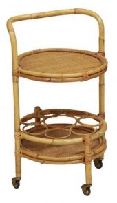 VINTAGE BAMBOO & WOVEN RATTAN