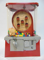 VINTAGE BASEBALL PINBALL GUMBA