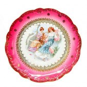 VINTAGE BAVARIA PLATE, GRECIAN