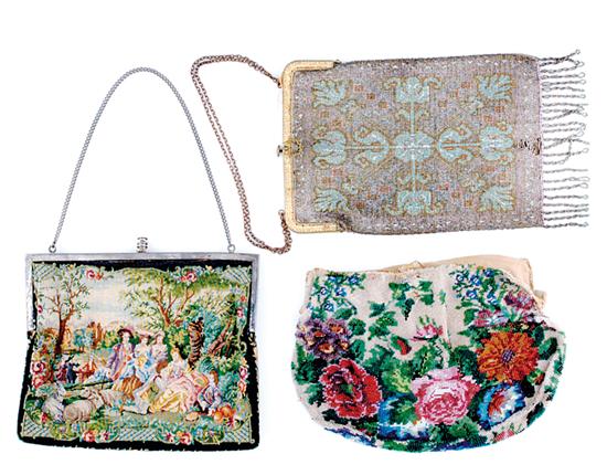 Vintage beaded and needlework