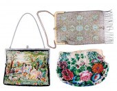 Vintage beaded and needlework