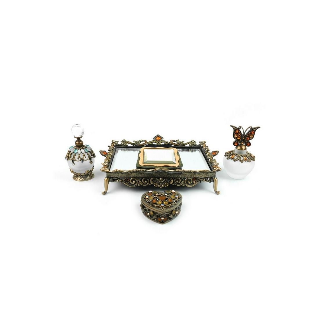 VINTAGE BEJEWELED VANITY ITEMSLot