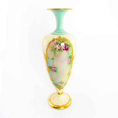 VINTAGE BELLEEK POTTERY FLORAL