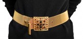 VINTAGE BEN-AMUN GOLD TONE JEW