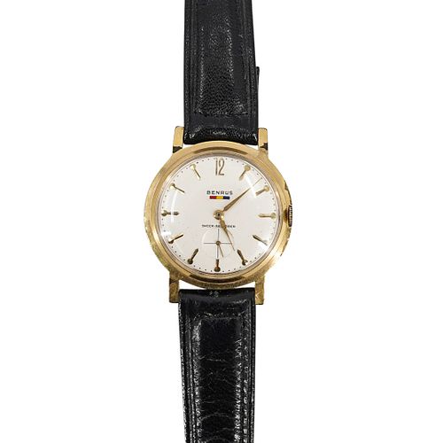 VINTAGE BENRUS 10K GOLD PLATED
