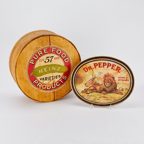 VINTAGE BENTWOOD HEINZ BOX WITH DR.